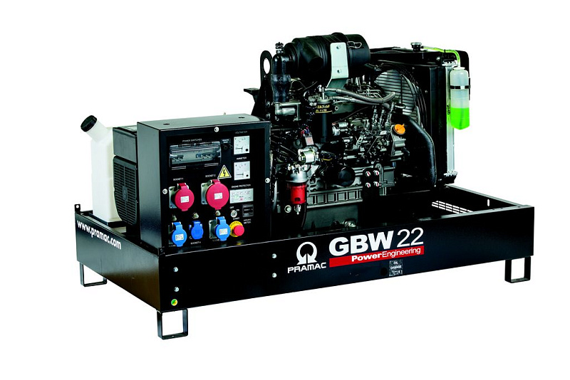 Нагрузочные испытания ДГУ Pramac GBW22Y на базе дизельного двигателя Yanmar 4TNV88-GGE